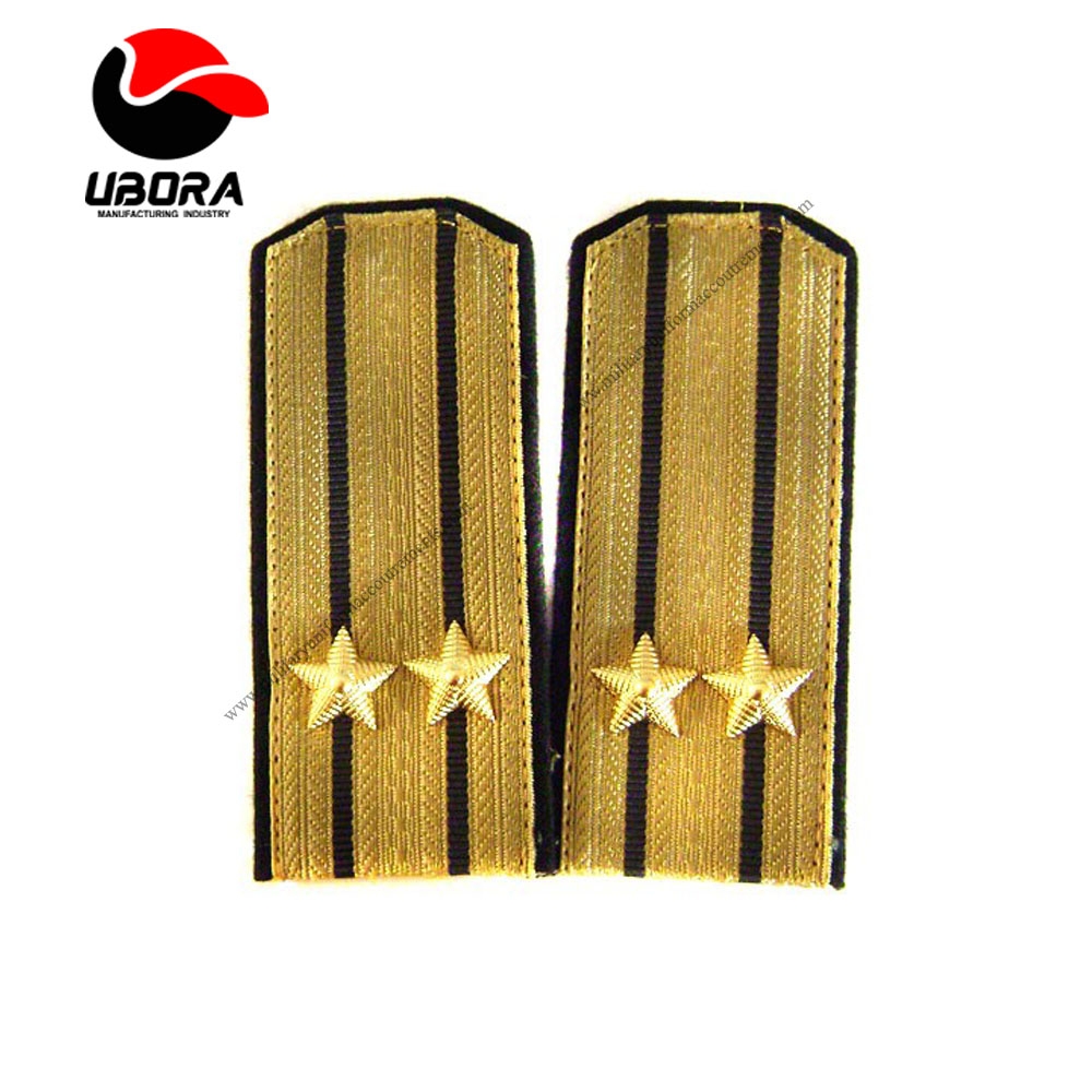 USSR epaulettes parade shoulder boards uppliers Wholesale French Gold shoulder board